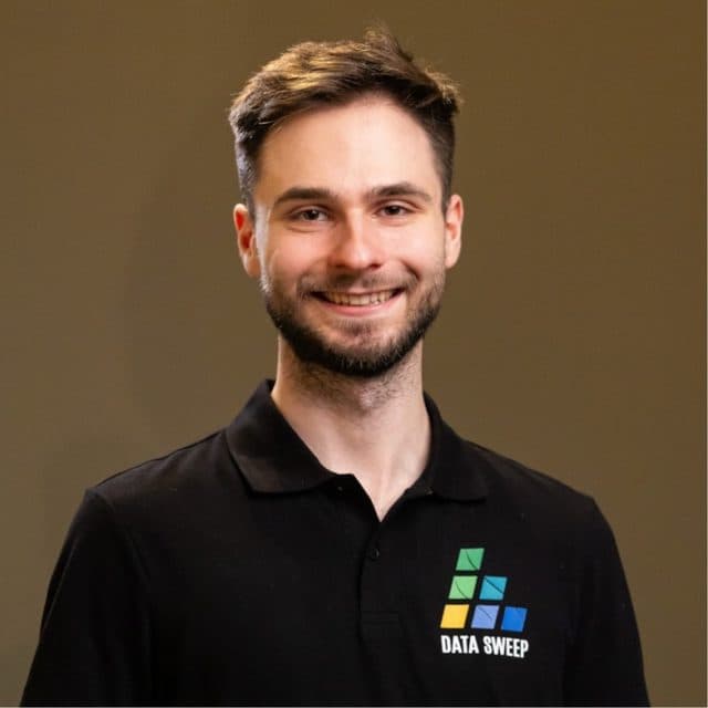 Raul Ștefan Pop, CTO and founder of Brioly, smiling